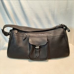 Dooney Bourke Lrg Front Pocket Hobo Brown1